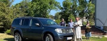 У Сараті придбали чергову автівку для ЗСУ