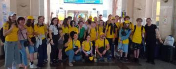 Діти загиблих героїв Одеси вирушили на відпочинок до США