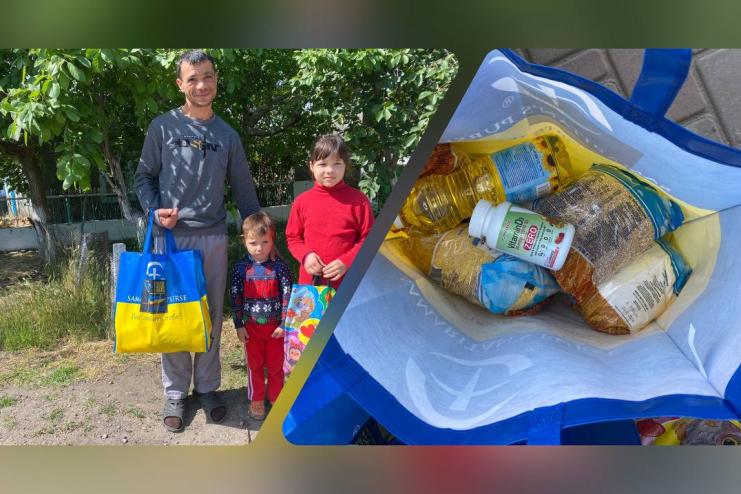 В Арцизі стартувала роздача продуктових наборів від БФ «Шляхетна справа»: як отримати