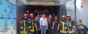 У селі Делень відкрили підрозділ місцевої пожежної охорони