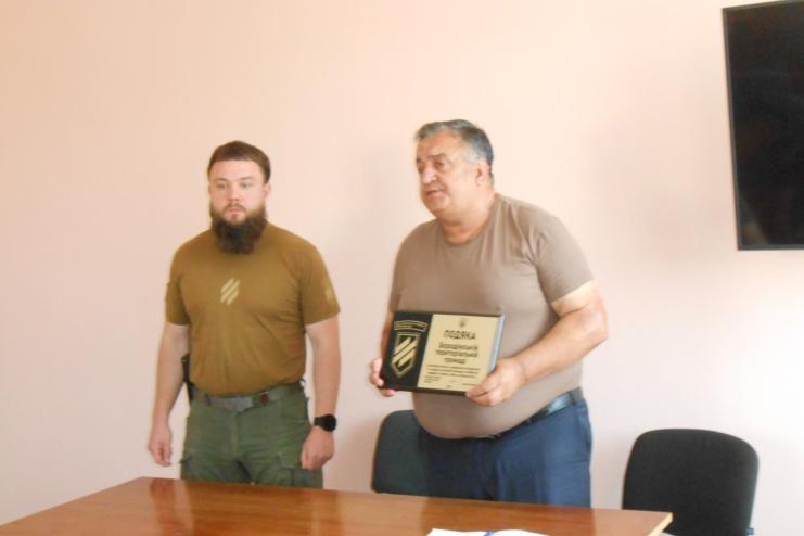 Штурмовики легендарної 3 ОШБр ЗСУ висловили вдячність Бородінській громаді за допомогу