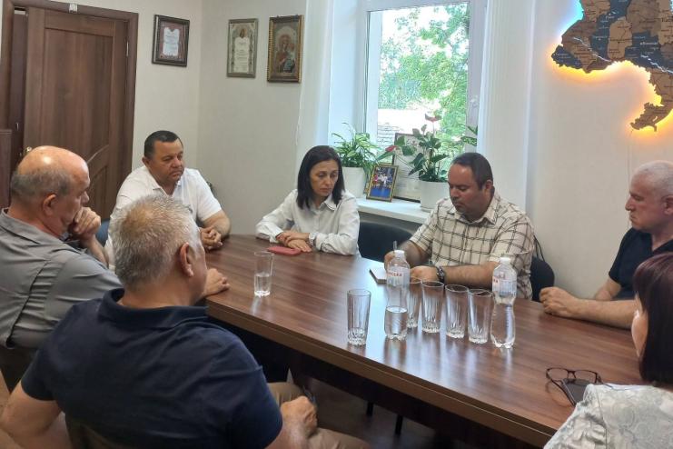 Представники Міжнародного фонду Блакитного півмісяця завітали до Тарутине