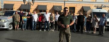 «Батьківщина» у своє 25-річчя відправила на фронт 25 вантажів гуманітарної та військової допомоги