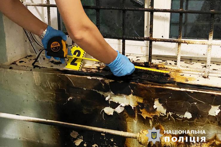 Поліція підозрює жителя Одещини у підпалі лікарні
