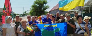 Захисники острова Зміїний повернулися додому на Одещину