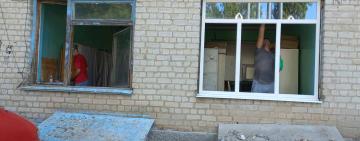 Тарутинська лікарня завершує встановлення нових енергозберігаючих вікон