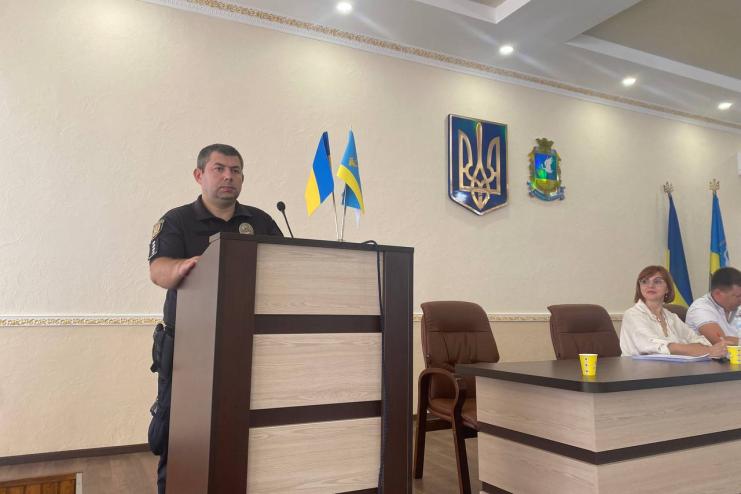 Депутати Арцизької міськради затвердили звіт про роботу поліції у сфері профілактики правопорушень