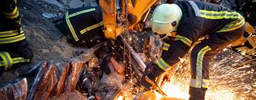 В Одеському порту обвалилася будівля: під завалами були люди