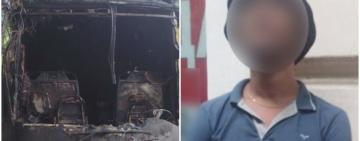 На Одещині затримали зловмисника, який підпалив квестовий автобус, сплутавши його з авто військових