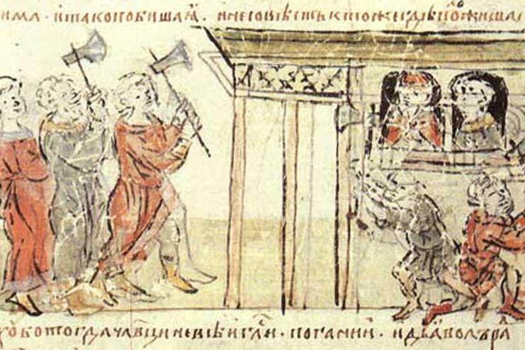 25 июля. Память святых мучеников Феодора Варяга и сына его Иоанна Киевских