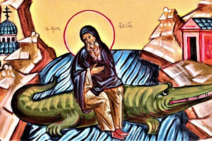 27 июля. Память преподобного Еллия Египетского