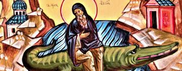 27 июля. Память преподобного Еллия Египетского