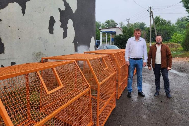 В Арцизькій громаді стартує проєкт зі встановлення контейнерів для роздільного збору сміття