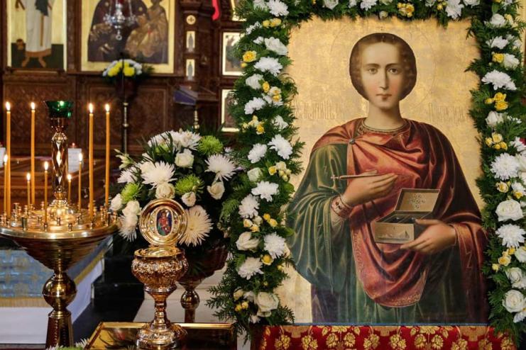 9 августа. Память святого великомученика и целителя Пантелеимона   