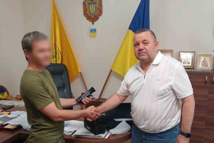 Тепловізор для фронту: Тарутинська селищна рада підтримує своїх воїнів