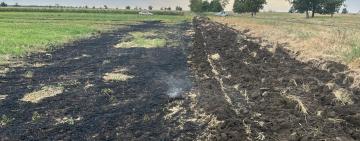 Підпал стерні обернувся кримінальною відповідальністю для мешканця Болградського району