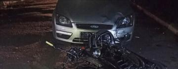 Небезпечний маневр: у Болградському районі неповнолітній мотоцикліст потрапив до лікарні