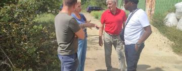 Інженер та спеціаліст з водопостачання "Oxfam" відвідали Арциз у рамках проєкту по встановленню сонячних панелей на водозаборі міста Арциз