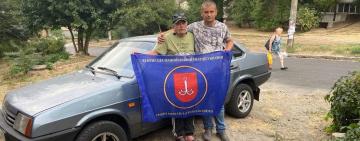 Батько двох загиблих захисників з Болградського району передав власну автівку гвардійцям Одещини