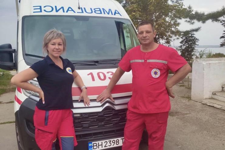 В Одеській області медики прийняли пологи прямо в машині швидкої допомоги