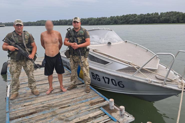 Спроба втечі на плаву: 40-річний ізмаїлець намагався перетнути кордон через Дунай