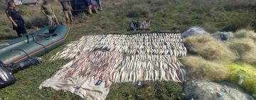 Злочин на озері Сасик: правоохоронці вилучили незаконний улов та затримали браконьєрів