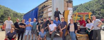 В Одесу передали партію гуманітарної допомоги від французьких волонтерів