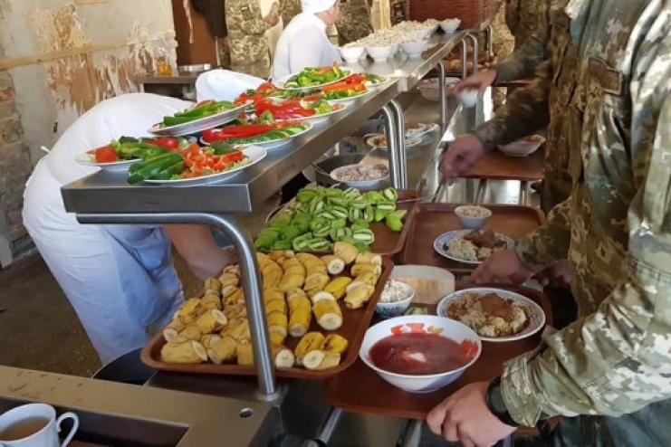 Міноборони розпочало масштабну перевірку харчування у військових частинах