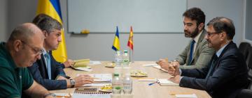 Заступник міністра оборони попередив про підготовку Росії до нових масованих обстрілів та закликав Іспанію пришвидшити поставки озброєння