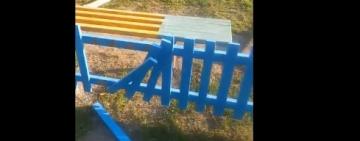 Спільний простір під загрозою: в Арцизі вандали псують дитячі майданчики