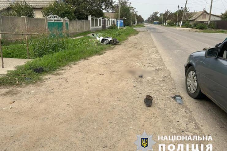 ДТП на Одещині: пенсіонер на мопеді постраждав внаслідок зіткнення з авто