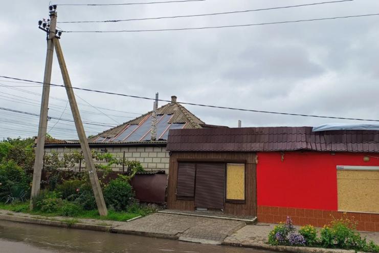 В Ізмаїлі продовжують ліквідовувати наслідки ворожої атаки на місто