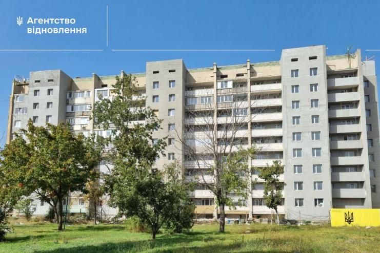 Зруйнований ракетою будинок в Сергіївці планують відновити вже до кінця року