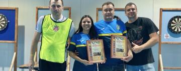 Арцизька команда здобула золото на турнірі з дартсу в Чернівцях