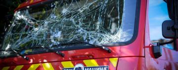 На Одещині рятувальники потрапили під обстріл під час повторної атаки на портову інфраструктуру