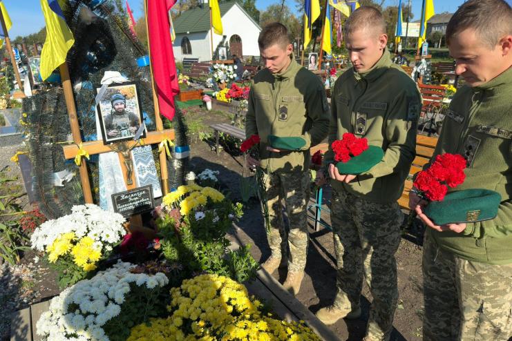 В Ізмаїльському прикордонному загоні вшанували пам’ять п’ятьох полеглих захисників
