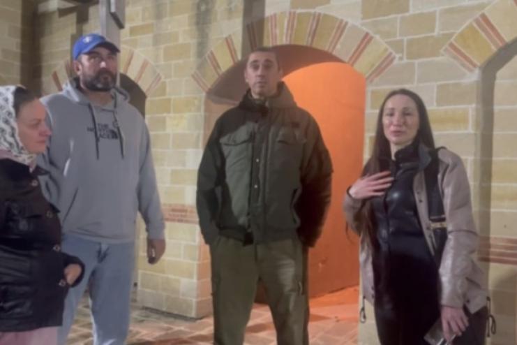 Французька волонтерська група відвідала Базиліку на Одещині