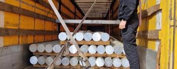 На півдні Одещини затримали 21 тонну алюмінієвих заготовок з недостовірними документами