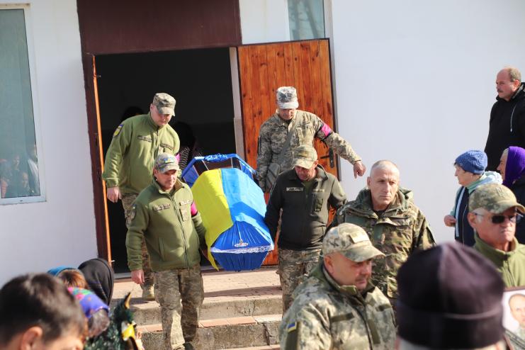 Болградщина прощається з полеглим захисником України Іваном Дімітріогло