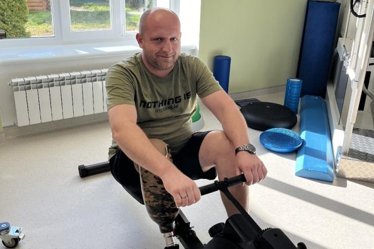 Військовому з Одещини встановили протез: історія незламності Сергія Цубенка