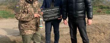 В Арцизі відбулось  закладання капсули часу на будівництві очисних споруд 