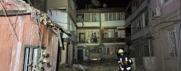 В Одесі внаслідок обстрілу пошкоджена цивільна інфраструктура, є загибла та поранені