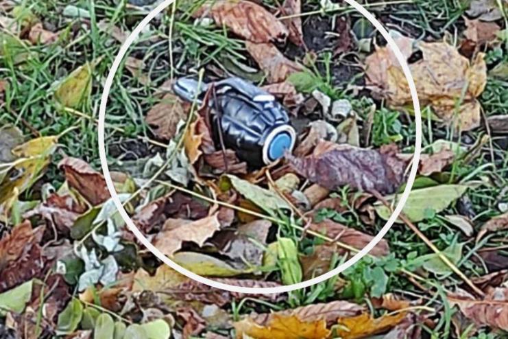 В Одесі в одному з районів перехожі виявили гранату 