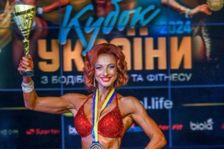 Спортсменка з Одещини стала володаркою Кубка України з бодибілдингу