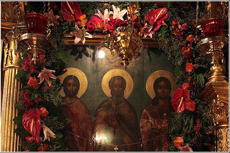 28 ноября. Память святых мучеников Гурия, Самона и Авива  