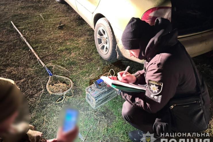 На Одещині викрито браконьєрів, які завдали державі збитків на понад 310 тисяч гривень
