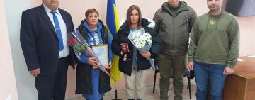 Родині полеглого Захисника Болградського району вручено нагороду Президента України