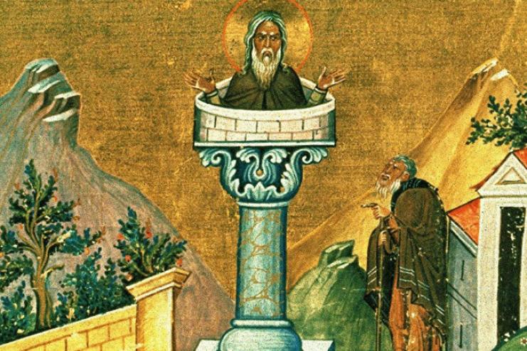 9 декабря. Память преподобного Алипия Столпника 