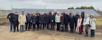 У місті на Одещині встановили гібридну сонячну електростанцію для потреб водоканалу