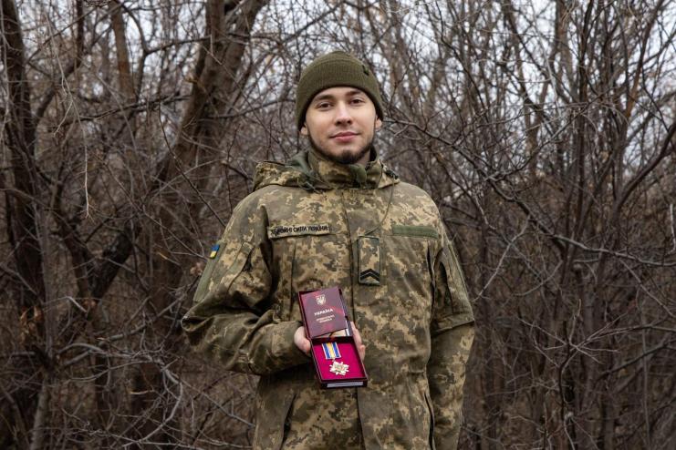 Олег Моржевський: відважний командир  з Павлівської громади,  нагороджений орденом "За мужність"